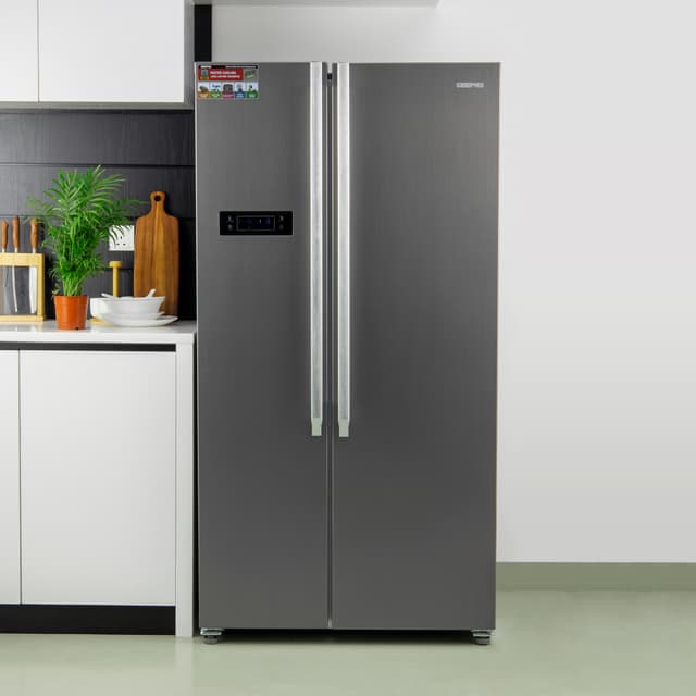 ثلاجة 650 لتر جيباس بابين Powerful Large 650L  Refrigerator Geepas