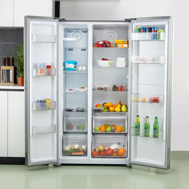 ثلاجة 650 لتر جيباس بابين Powerful Large 650L  Refrigerator Geepas
