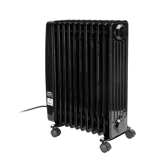 دفايه زيتيه كهربائية جيباس 2400 واط Geepas 11 Fins Oil Filled Radiator Heater With Fan