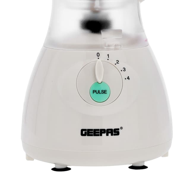خلاط كهربائي بسعة 1.5 لتر Geeepas 400W 3 in 1 Multifunctional Blender  | 1.5L Jar,