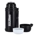 Geepas GSVB4110 Vacuum Flask, 1.2L - Stainless Steel Vacuum Bottle Keep Hot & Cold Antibacterial Topper 7 Cup - Perfect for Outdoor Sports, Fitness, Camping, Hiking, Office, School - 2 Years Warranty