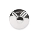 Geepas GSW61039 Double Hook Wall / Wall / Door Hanger Made of Durable Stainless Steel and Rust-Resistant Chrome Finish, 8-Kgs Load Bearing Capacity