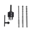 Geepas GT59015 550W Rotary Hammer for Cordless Drilling and Chiselling with Keyless Chuck, Essential and Durable Power Tool