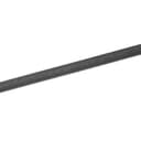 Geepas GT59059 8" Inch Round File - Cut Mill File with High-Quality Steel, Ergonomic Grip, Rubber Handle, Finder Hand File for Debarring and Removing Material - Ideal for Wood, Metal, Plastic