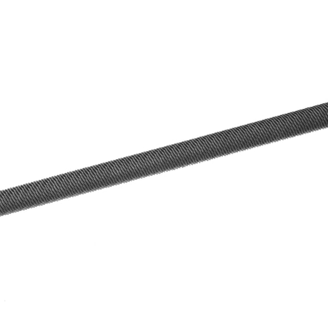 Geepas GT59059 8" Inch Round File - Cut Mill File with High-Quality Steel, Ergonomic Grip, Rubber Handle, Finder Hand File for Debarring and Removing Material - Ideal for Wood, Metal, Plastic