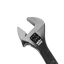 Geepas GT59225 Soft Grip 12" Adjustable Wrench - Made of Highly Durable CRV, Black Phosphated Finish, Easy to Operate, Has a Double Colored Handle