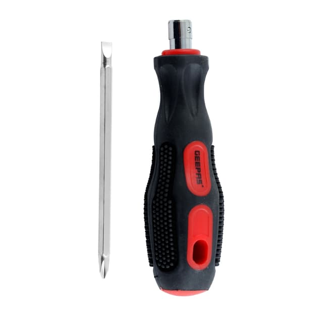 مفك براغي بشفرة ذات طرفين عكسين  Geepas- 2 in 1 Screwdriver