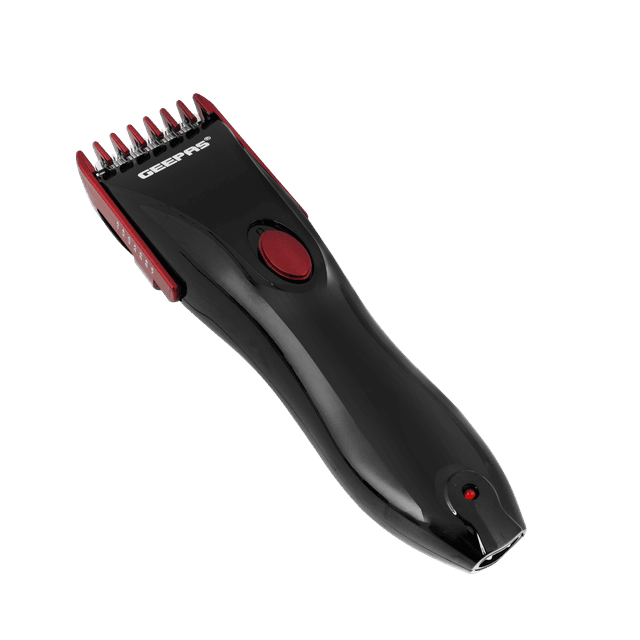 Geepas Gtr31n Rechargeable Beard Trimmer 3w - 2 Speed With Stainless Steel Cutting Blade Led Charge Indication & Cordless Operations | Perfect Travel Grooming Kit