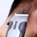 Geepas Hair Clipper With Ceramic Blade 15w - Styling Tools Trimmer Cutting Professional Grooming Clippers 4combs Brush & Oil For Adult And Kids | Ideal Salon Home Use