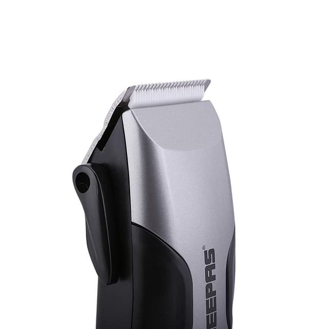 Geepas Hair Clipper With Ceramic Blade 15w - Styling Tools Trimmer Cutting Professional Grooming Clippers 4combs Brush & Oil For Adult And Kids | Ideal Salon Home Use