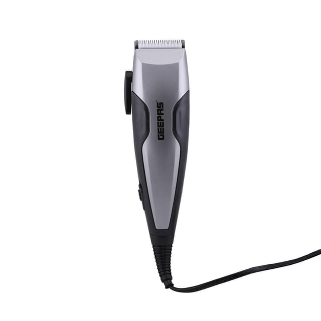 Geepas Hair Clipper With Ceramic Blade 15w - Styling Tools Trimmer Cutting Professional Grooming Clippers 4combs Brush & Oil For Adult And Kids | Ideal Salon Home Use
