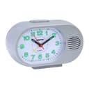 ساعة منبه جيباس بأصوات تنبيه تصاعدية Geepas Bell Alarm Clock Silent Non Ticking