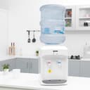 Geepas GWD17020 Hot & Normal Water Dispenser - Stainless Steel Tank -Top Loading with 2 Taps - Ideal for Home/Office/Shop & More - 2 Years Warranty