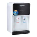 Geepas GWD8356 Water Dispenser - Hot & Cold Water Dispenser - Stainless Steel Tank, Compressor Cooling System, Child Lock - 2 Tap - 1L Hot and 2.8L Cold Water Capacity - 2 Years Warranty