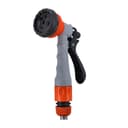 Geepas GWH59056 30M 1/2" Automatic Ready to Water Hose Reel with 180 Swivel Mounting Bracket, Lock Mechanism, Hose Fitting, Adjustable Hose Stop and More