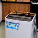 Geepas Fully Automatic Top Loaded Washing Machine 6kg - Auto-Imbalance, Gentle Fabric Care, Turbo Wash, Anti Vibration & Noise, Child Lock, Stainless Steel Drum