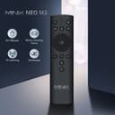 MINIX NEO M2 2.4G Motion Sensing Smart Remote Wireless Air Mouse with Voice Six-Axis Gyroscope Remot for MINIX Smart TV Box,PC - Black