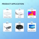 MINIX NEO M2 2.4G Motion Sensing Smart Remote Wireless Air Mouse with Voice Six-Axis Gyroscope Remot for MINIX Smart TV Box,PC - Black