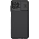 Nillkin Case Compatible with Samsung Galaxy F62 / M62 Cover, Hard CamShield with Camera Slide, Drop Protection Cover [Built-in Lens Protector][ Designed Case for Galaxy F62 / M62 ] - Black - Black