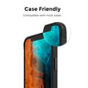 O Ozone Tempered Glass Screen Protector Compatible With iPhone 14 Plus , 9H Hardness Full HD Coverage Scratch Resistant Touch Sensitive Screen Guard (Pack of 2)