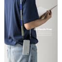 Ringke Universal Lanyard Shoulder Strap for Cellphone Cases, Keys, Cameras & ID Adjustable Crossbody, Neck Strap String [ Compatible Strap for OnePlus, For Samsung, For iPhone ]- Ticket Band Black - Multicolor