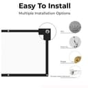 بروجكتر مع شاشة عرض Wownect Portable Home Cinema LED Projector