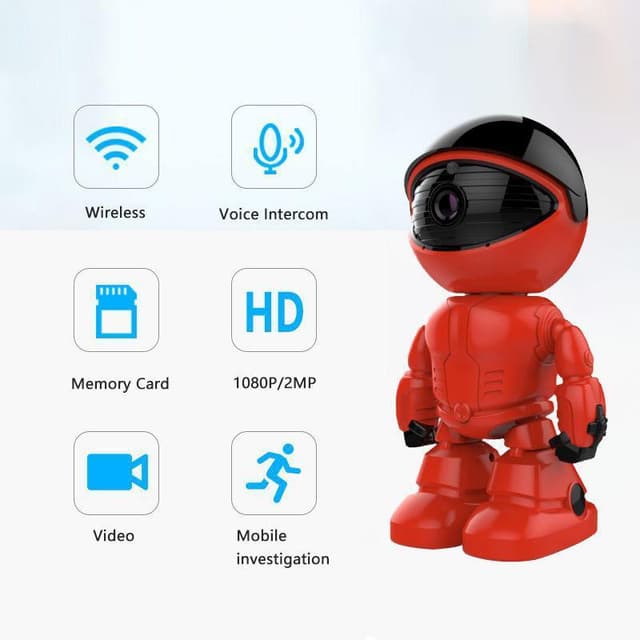 Smart Auto Tracking Camera Robot HD 1080P Cloud Auto Tracking