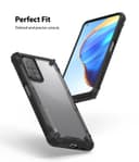 Ringke Compatible with Xiaomi Mi 10T / Mi 10T Pro Cover Hard Fusion-X Ergonomic Transparent Shock Absorption TPU Bumper [ Designed Case for Xiaomi Mi 10T / Mi 10T Pro ] - Black - Black