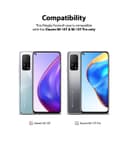 Ringke Compatible with Xiaomi Mi 10T / Mi 10T Pro Cover Hard Fusion-X Ergonomic Transparent Shock Absorption TPU Bumper [ Designed Case for Xiaomi Mi 10T / Mi 10T Pro ] - Black - Black