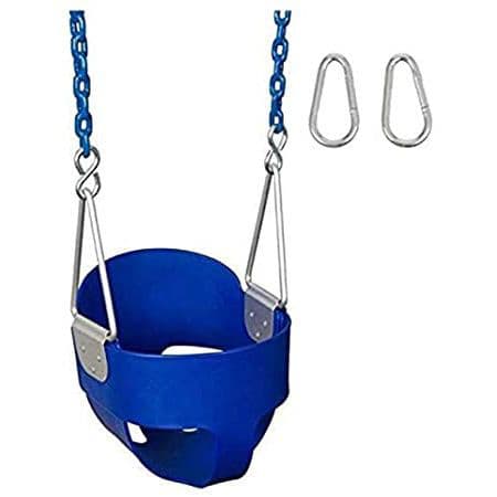 ارجوحة الأطفال أزرق Toddler Swing Seat with Chain - Rainbowtoys