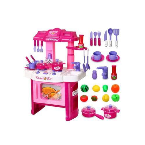 لعبة أدوات المطبخ للأطفال Kitchen Cookery Pretend Play Set