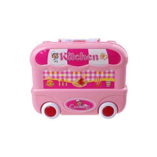 Gootoy 20 Piece Kitchen Suitcase Toy Playset
