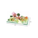 مجسم مزرعة 	Al Ostoura 3D Assembly Series Farm Set