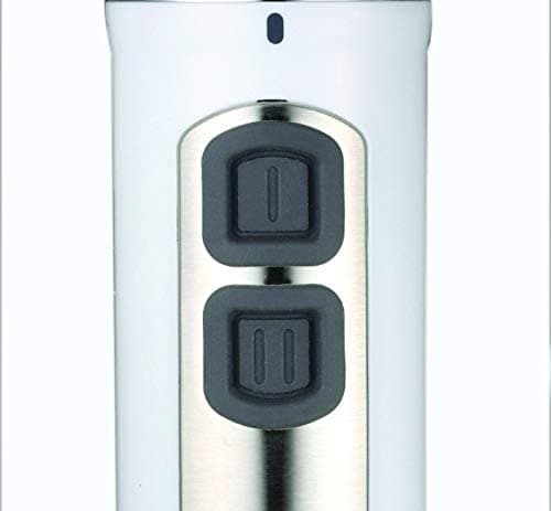 BLACK&amp;DECKER Black+Decker 400W 4 in 1 Stainless Steel Stem Hand Blender with Chopper and Whisk White  SB4000 B5 2 Years Warranty