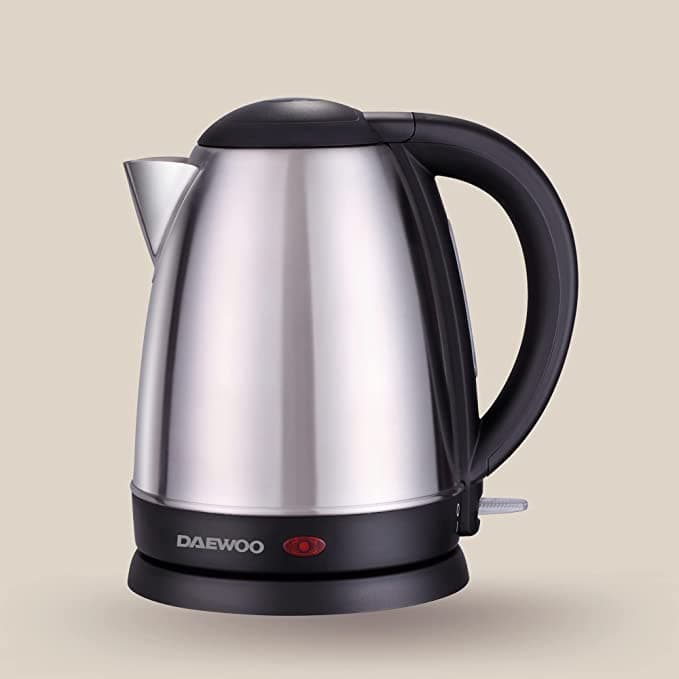 Daewoo 1.7 Liter Stainless Steel Electric Kettle 2200W Korean Technology