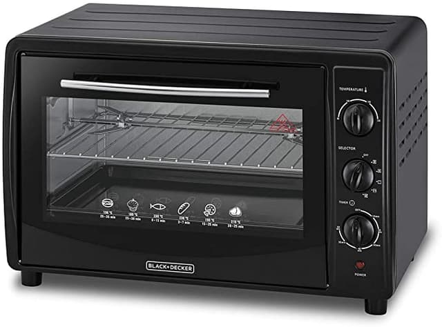 فرن كهربائي 45 لتر Black+Decker Double Glass Multifunction Toaster Oven