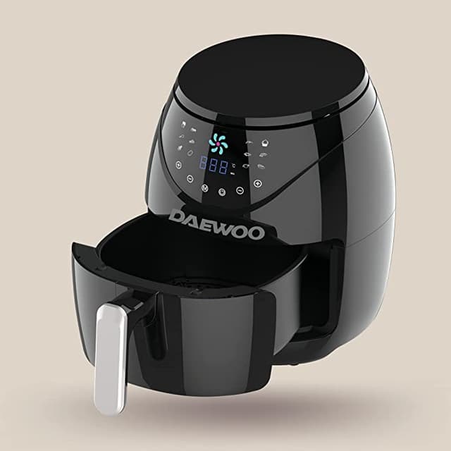 مقلاة كهربائية 1500 واط Daewoo 4 Liter Digital Air Fryer with Rapid Air Circulation Technology