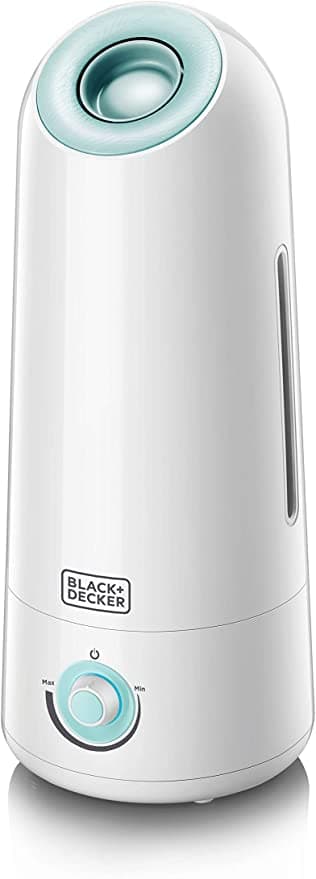BLACK&DECKER Black+Decker 5 Litres Air Humidifier for Home & Office White/Mint Green  HM5000 B5 2 Years Warranty