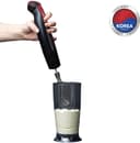 خلاط يدوي 400 واط Daewoo 4-in-1 Stainless Steel Hand Blender with Chopper and Whisk