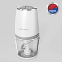 محضرة الطعام 500 واط Daewoo Food Chopper with Glass Bowl Quad Blade Mincer & Grinder Function