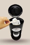Daewoo Portable Coffee Machine Single Cup Coffee Maker for Drip Coffee and Espresso with Travel Mug 500W Korean Technology
