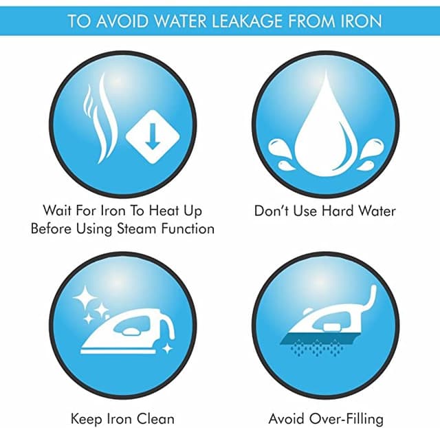 مكواة كهربائية بالبخار 2400 واط Black+Decker  Steam Iron With Ceramic Soleplate Auto Shut-Off