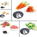 جهاز تحضير الطعام 450 واط Daewoo Food Processor 15 Functions 7-in-1