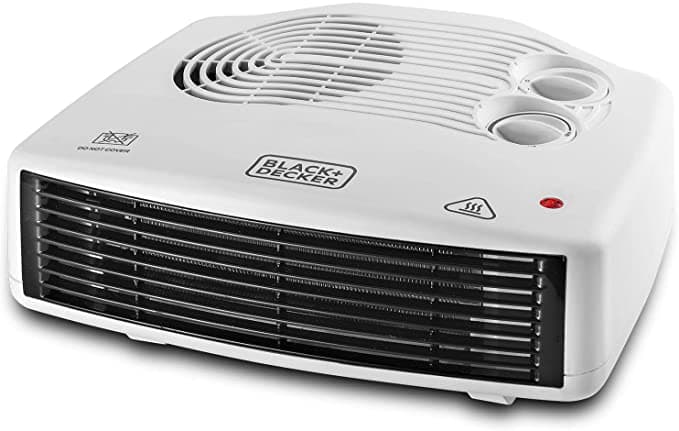 BLACK&DECKER Black+Decker 2400W Horizontal Fan Heater White HX230 B6
