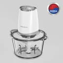 محضرة الطعام 500 واط Daewoo Food Chopper with Glass Bowl Quad Blade Mincer & Grinder Function