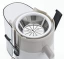 BLACK&amp;DECKER Black+Decker 250W Juicer Extractor with Large Feeding Chute White/Grey  JE250 B5 2 Years Warranty
