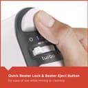 BLACK&amp;DECKER Black+Decker 300W Hand Mixer White  M350 B5 2 Years Warranty