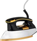BLACK&amp;DECKER Black+Decker 1200W Heavy Weight Dry Iron Black/Gold  F550 b5 2 Year Warranty
