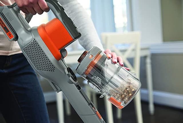 مكنسة يدوية كهربائية لاسلكية 36 فولت Black+Decker  4-in-1 Li-Ion Cordless Powerseries EXTREME Upright Stick Vacuum Cleaner