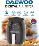 مقلاة كهربائية 1500 واط Daewoo 4 Liter Digital Air Fryer with Rapid Air Circulation Technology